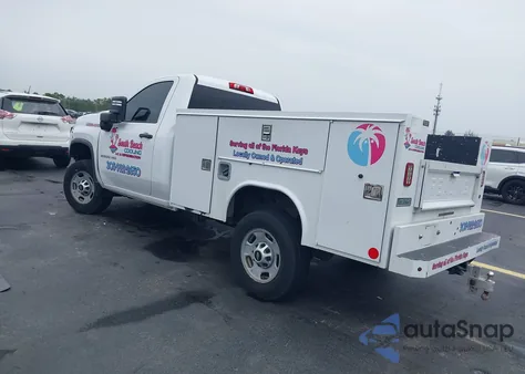 2020 Chevrolet Silverado 2Wd Long Bed Wt из США, поврежденный, VIN 1GC0WLE77LF221103